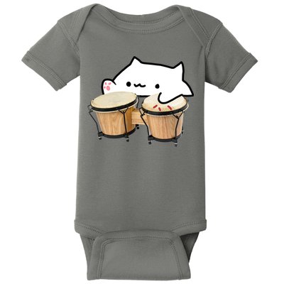Bongo Cat Baby Bodysuit