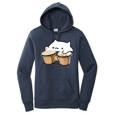 Bongo Cat Women's Pullover Hoodie