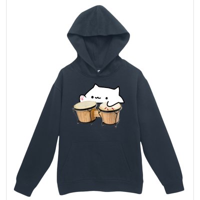 Bongo Cat Urban Pullover Hoodie