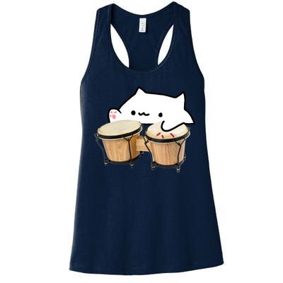 Bongo Cat Women's Racerback Tank