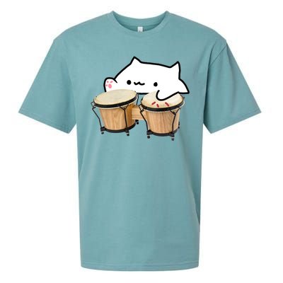 Bongo Cat Sueded Cloud Jersey T-Shirt