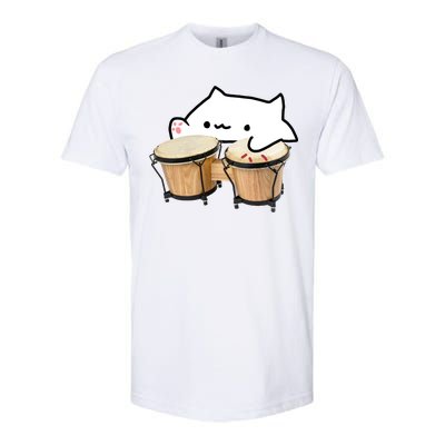 Bongo Cat Softstyle CVC T-Shirt