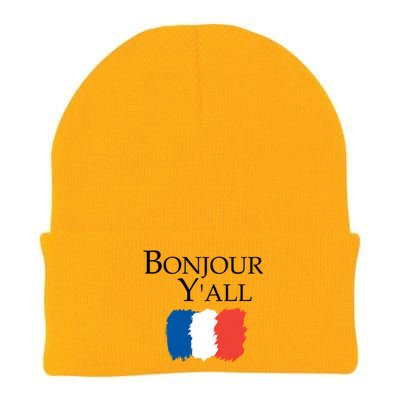 Bonjour Y'all French Parris Knit Cap Winter Beanie