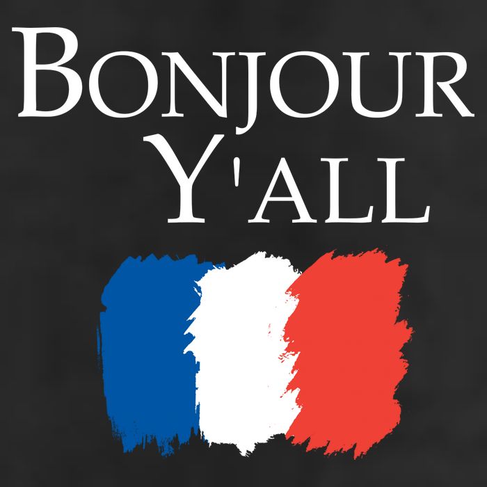 Bonjour Y'all French Parris 7 Panel Mesh Trucker Snapback Hat