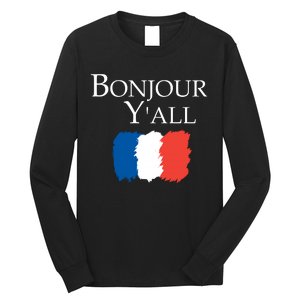 Bonjour Y'all French Parris Long Sleeve Shirt