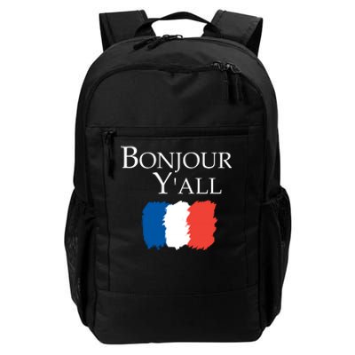 Bonjour Y'all French Parris Daily Commute Backpack