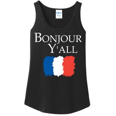 Bonjour Y'all French Parris Ladies Essential Tank