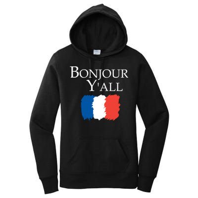 Bonjour Y'all French Parris Women's Pullover Hoodie