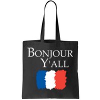 Bonjour Y'all French Parris Tote Bag