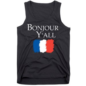 Bonjour Y'all French Parris Tank Top