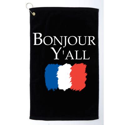 Bonjour Y'all French Parris Golf Towel
