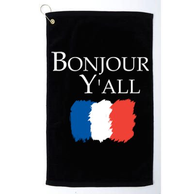 Bonjour Y'all French Parris Platinum Collection Golf Towel