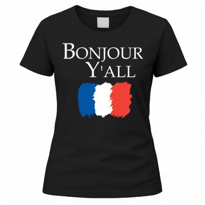 Bonjour Y'all French Parris Women's T-Shirt