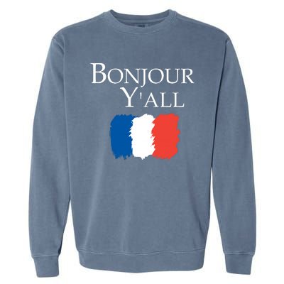 Bonjour Y'all French Parris Garment-Dyed Sweatshirt