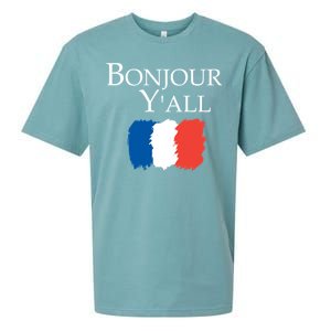 Bonjour Y'all French Parris Sueded Cloud Jersey T-Shirt