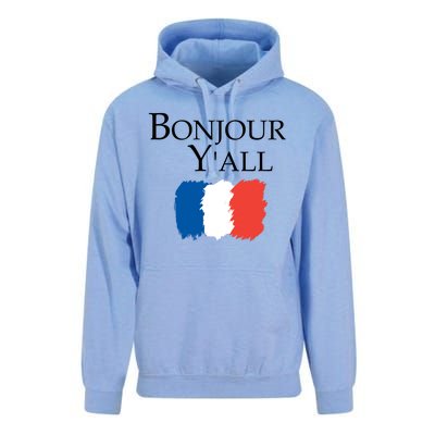 Bonjour Y'all French Parris Unisex Surf Hoodie