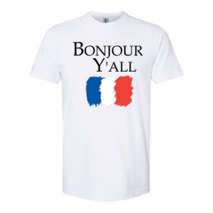 Bonjour Y'all French Parris Softstyle CVC T-Shirt