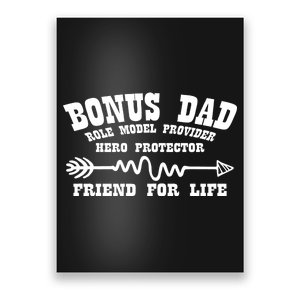 Bonus Dad Friend For Life Poster