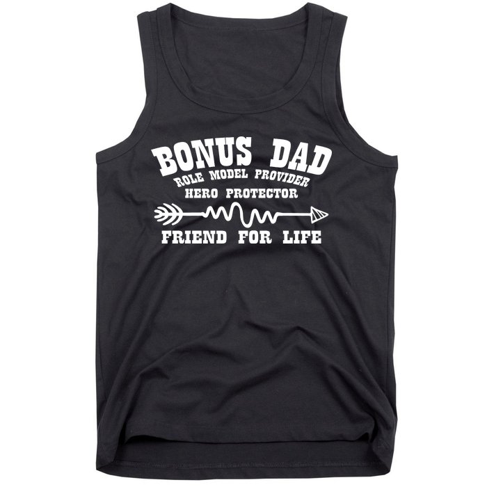 Bonus Dad Friend For Life Tank Top