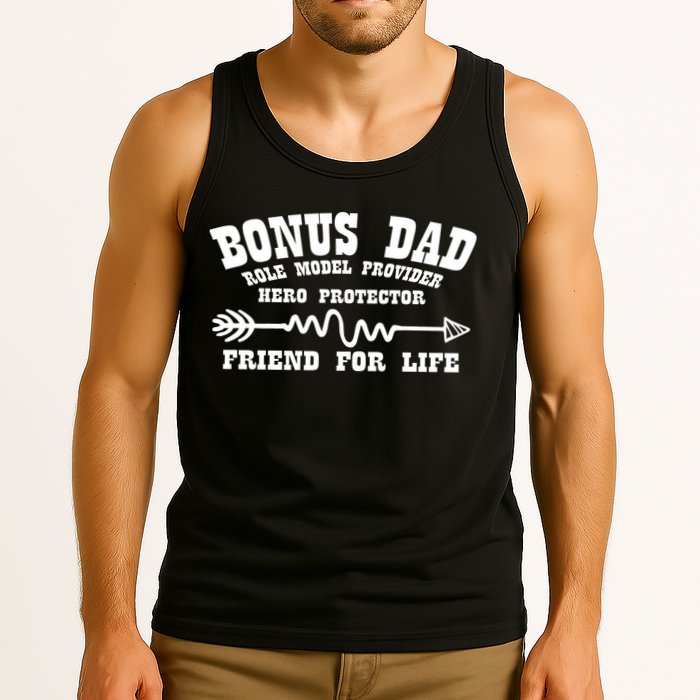 Bonus Dad Friend For Life Tank Top