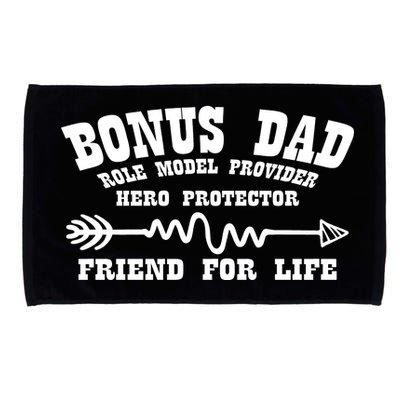 Bonus Dad Friend For Life Microfiber Hand Towel