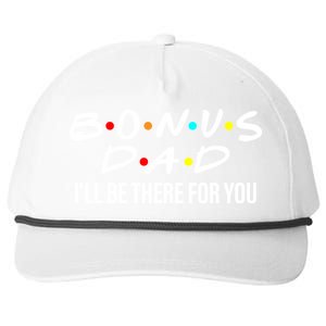 Bonus Dad I'll Be There For You Snapback Five-Panel Rope Hat