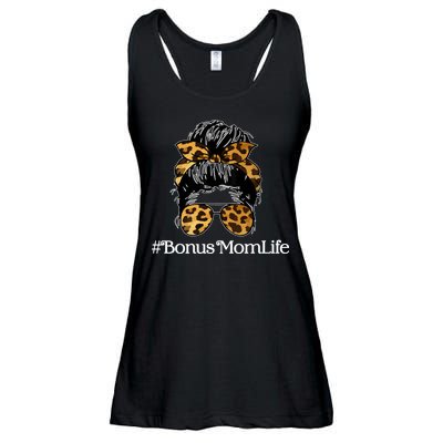 Bonus Mom Life Ladies Essential Flowy Tank