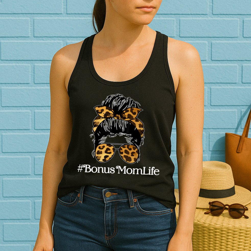 Bonus Mom Life Womens Tank Top