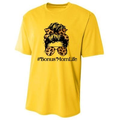 Bonus Mom Life Performance Sprint T-Shirt