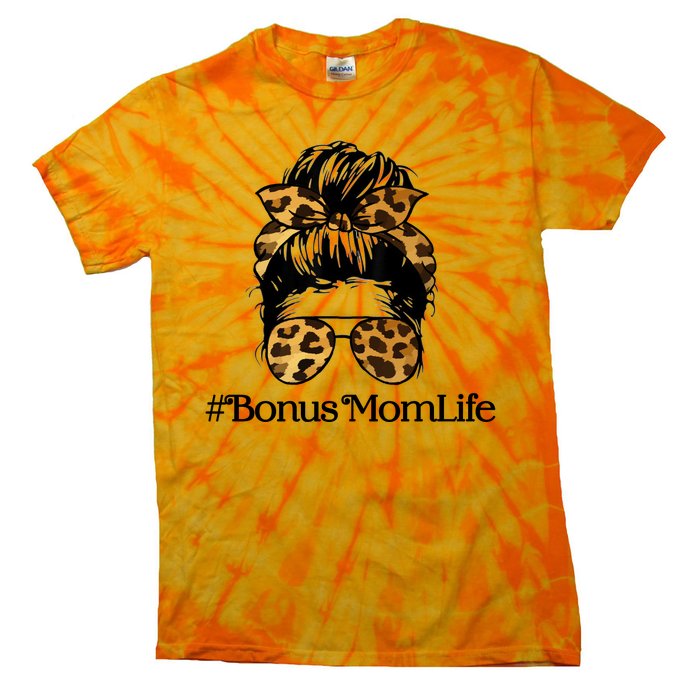 Bonus Mom Life Tie-Dye T-Shirt