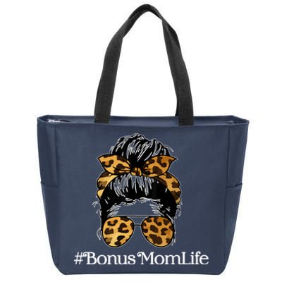 Bonus Mom Life Zip Tote Bag