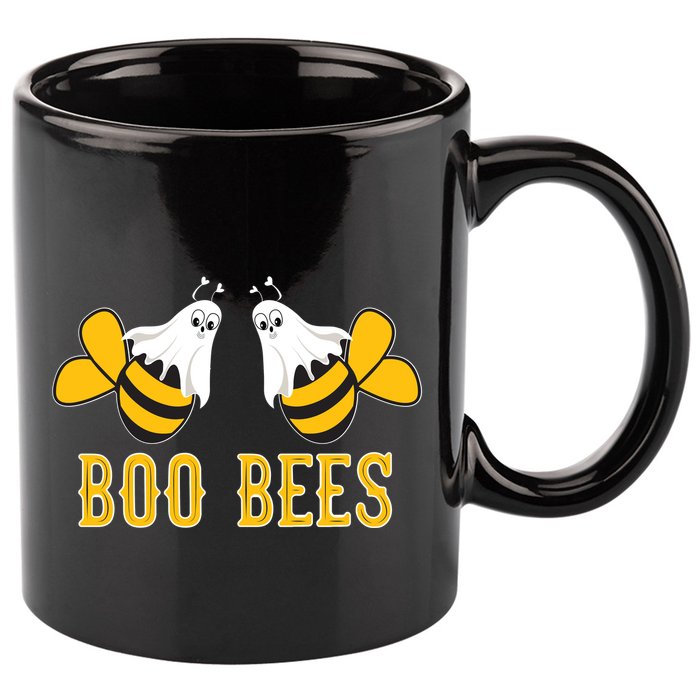 Boo Bees Funny Halloween 11oz C Handle Ceramic Mug