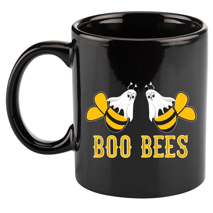 Boo Bees Funny Halloween 11oz C Handle Ceramic Mug