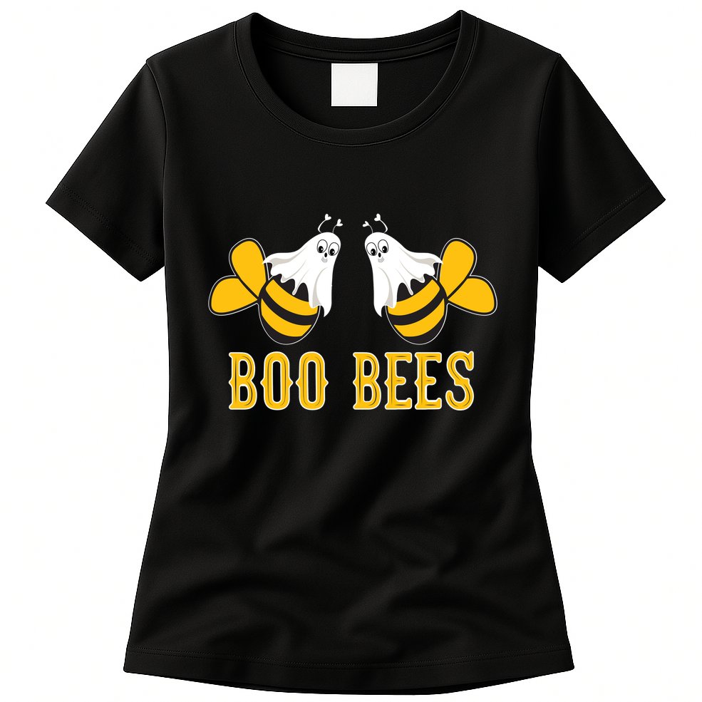 Boo Bees Funny Halloween Womens T-Shirt