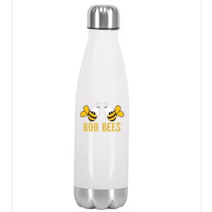 Boo Bees Funny Halloween Stainless Steel Insulated Water Bottle