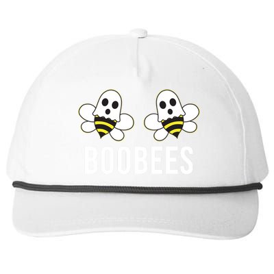 Boo Bees Halloween Boobees Snapback Five-Panel Rope Hat