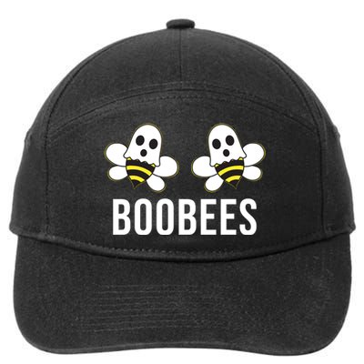 Boo Bees Halloween Boobees 7-Panel Snapback Hat