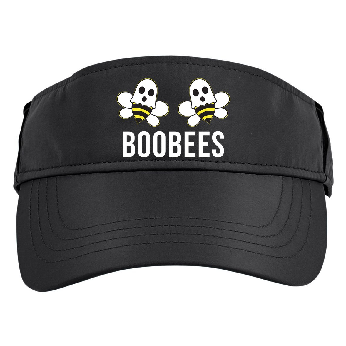 Boo Bees Halloween Boobees Adult Drive Performance Visor