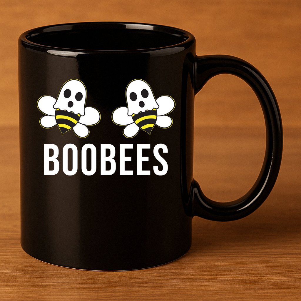 Boo Bees Halloween Boobees 11oz C Handle Ceramic Mug