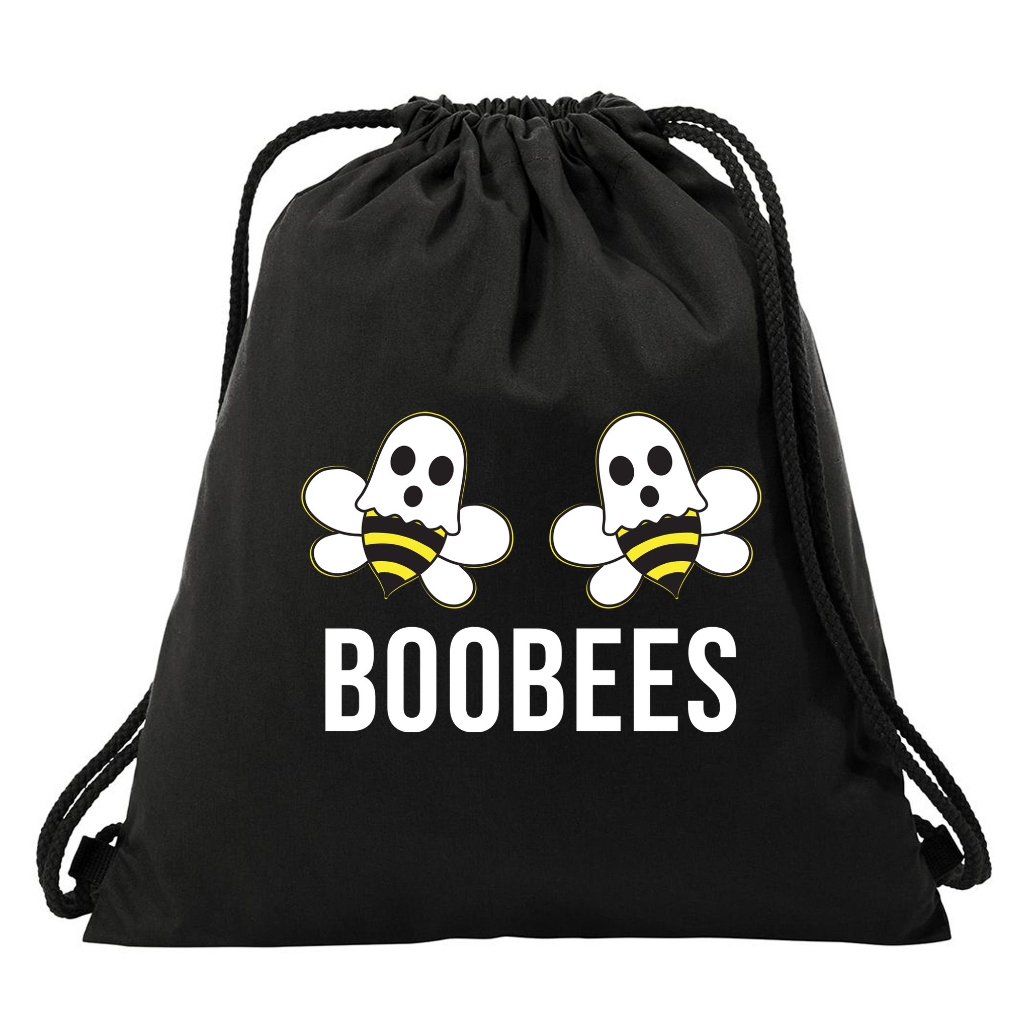 Boo Bees Halloween Boobees Drawstring Bag