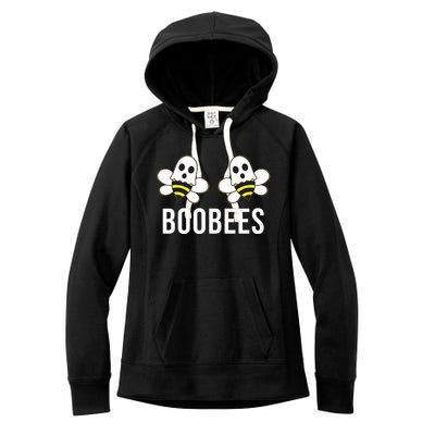 Boo Bees Halloween Boobees Women's Fleece Hoodie