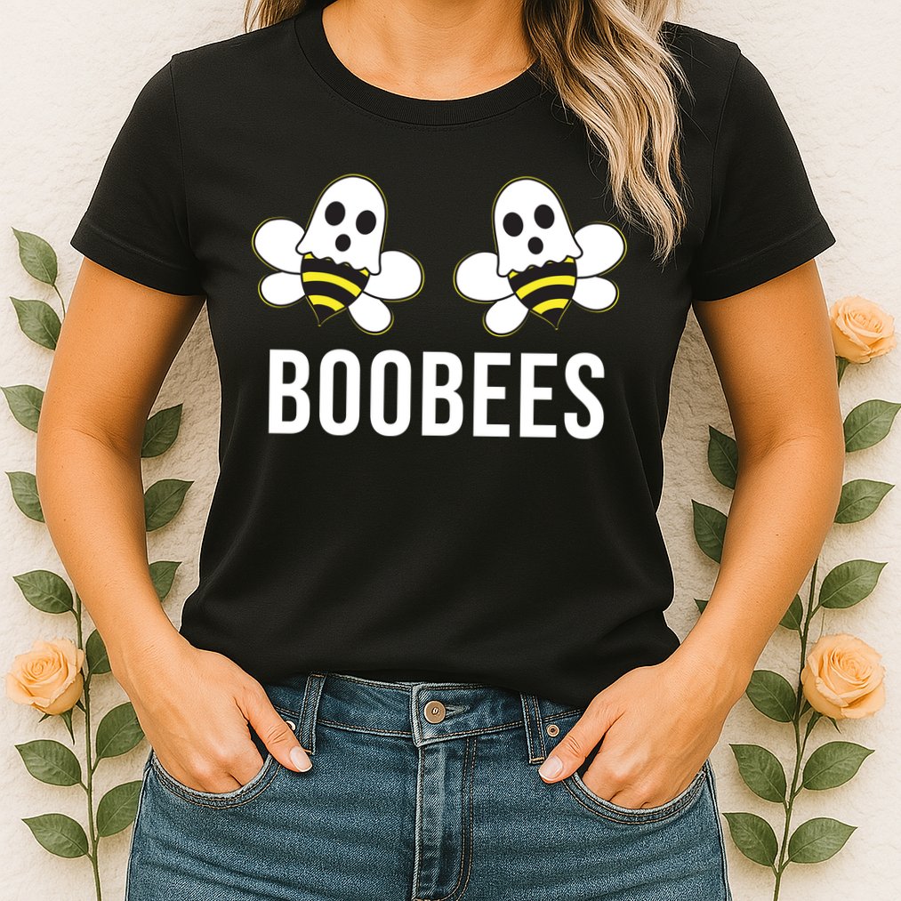 Boo Bees Halloween Boobees Womens T-Shirt