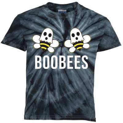 Boo Bees Halloween Boobees Kids Tie-Dye T-Shirt