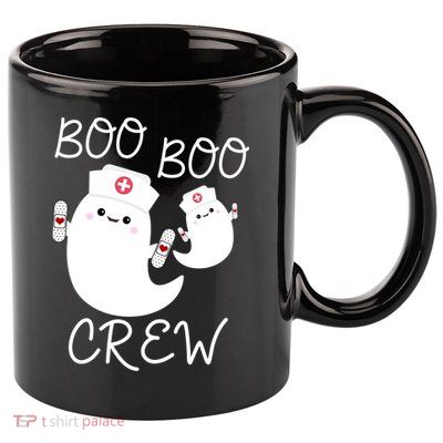 Boo Boo Crew 11oz C Handle Ceramic Mug