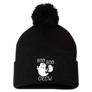 Boo Boo Crew Pom Pom 12in Knit Beanie