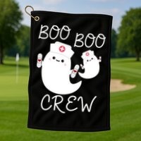 Boo Boo Crew Golf Towel