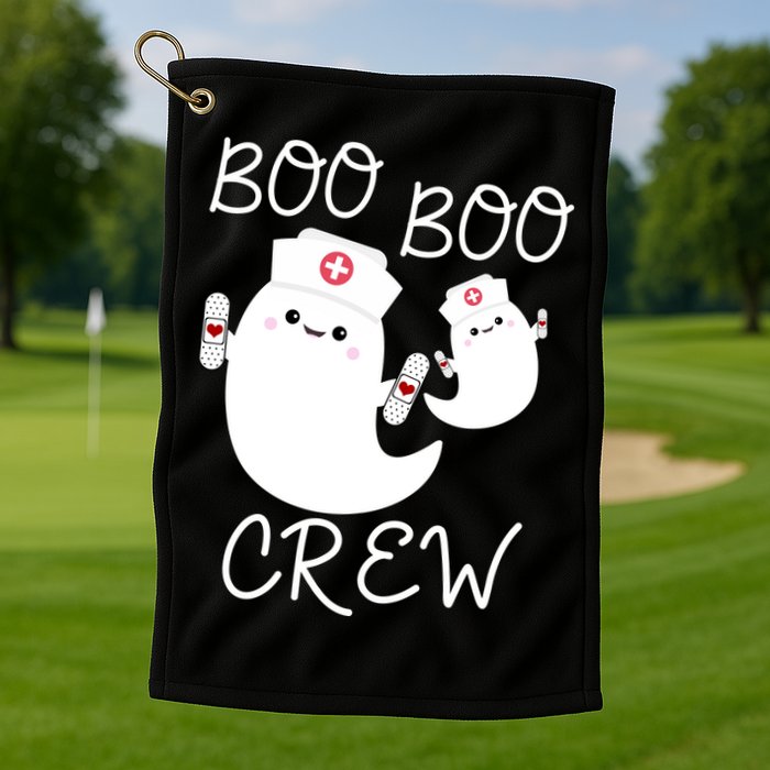 Boo Boo Crew Golf Towel
