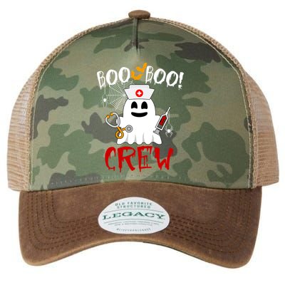 Boo Boo Crew Funny Cute Halloween Legacy Tie Dye Trucker Hat