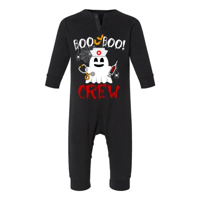 Boo Boo Crew Funny Cute Halloween Infant Fleece One Piece