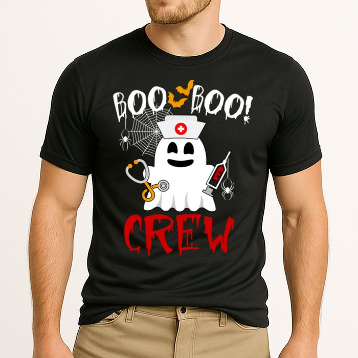 Boo Boo Crew Funny Cute Halloween Cooling Performance Crew T-Shirt